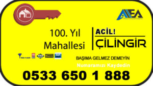 100.Yıl Mahallesi Çilingir Anahtarcı Çelik Kapı Tamiri