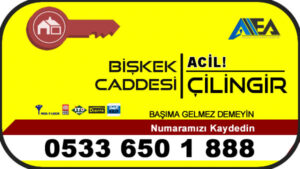 Bişkek caddesi çilingir anahtarcı